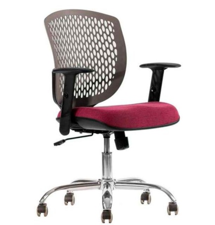 Silla Operativa Zoom Base Cromada