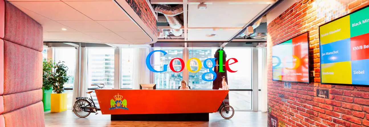 Las oficinas de Google en Amsterdam