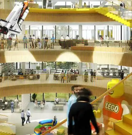 Las Oficinas de Lego: Dónde el Trabajo y la Diversión son Una