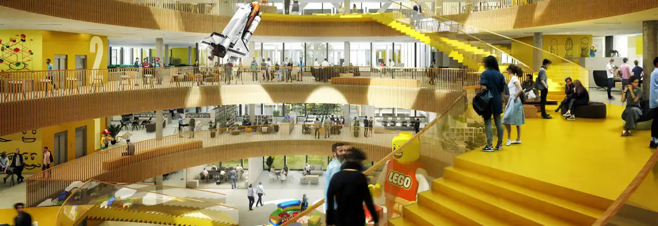Las Oficinas de Lego: Dónde el Trabajo y la Diversión son Una