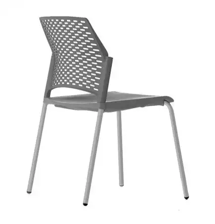 Silla de polipropileno RE-570G-GRIS